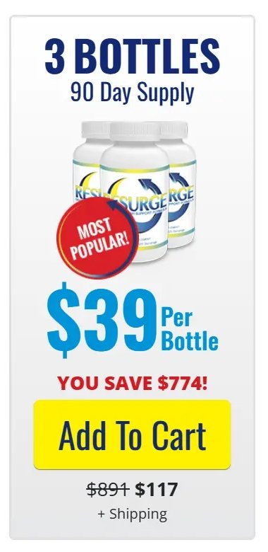 Buy Resurge 3 Bottles